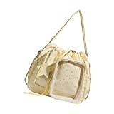 Limtula Trendige Unisex Umhängetasche mit verstellbarem Riemen, großer Aufbewahrungsrucksack für Bücher, Schreibutensilien, perfekt für Damen, trendiger Rucksack