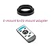 Generic High-Definition HDMI/USB Digital Trinocular Microscope Industrial Camera with C/CS Mount Electronic Eyepiece for Inspection and Repair,Microscope Camera, Black, C55MB