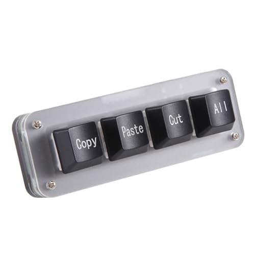 Teclado Mecánico Mini 4-Key USB-C Negro miniatura 3