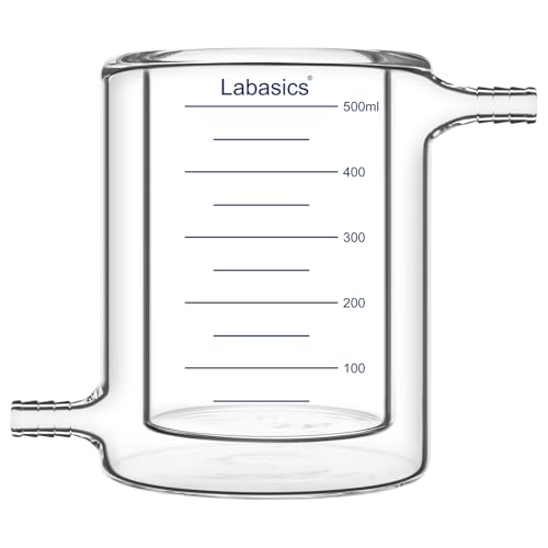 Bécher Double Paroi Labasics Contrôle Thermique Optimal en Verre 500 ml