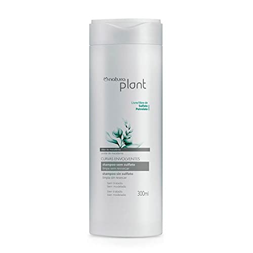 Natura - Linha Plant (Curvas Envolventes) – Shampoo sem Sulfato 300 ml – (Natura – Coleção de Plantas (Curvas Sedutivas) – Shampoo sem Sulfato 300 ml)