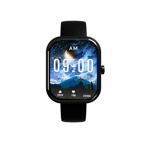 Image of TIMEX iConnect Arc+ 2.01 inch(5.1cm) IPS Display with BT Calling Smartwatch for Unisex - TWIXW1600T