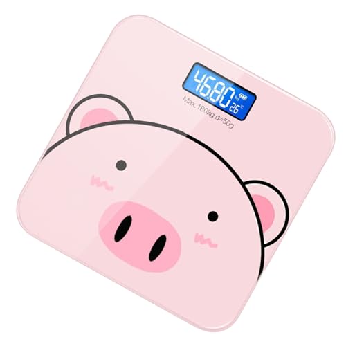 Báscula Electrónica - Báscula De Pesaje De Precisión Digital | BásculaCon Pantalla LCD Para El Cuerpo De Dibujos Animados, Para Cocina, Joyería, Uso Postal, Hogar, Oficina, Mujeres, Cocinar Y