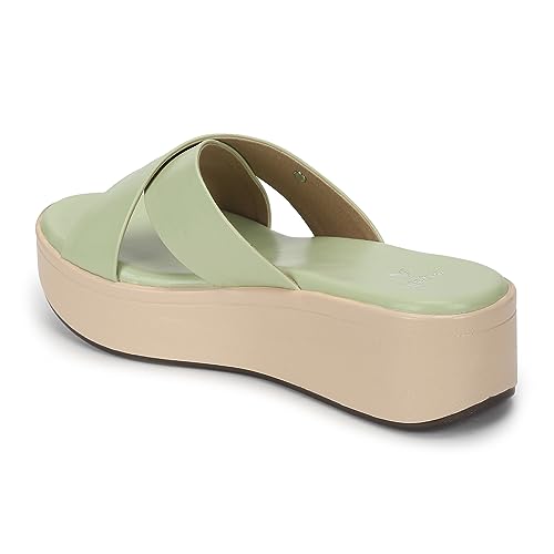 Image of YOHO Comfortable Wedges For Women | Latex Cushioning | Stylish & All Purpose | Vibrant Color | Travel Friendly | Modern Design