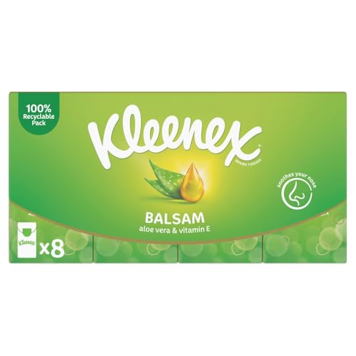 Kleenex Balsam Pocket Packs - Pack of 8