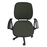 Transpirable y ligera: ideal para sillas giratorias de oficina, sillas de ordenador y reposabrazos, para decorar el comedor de forma familiar, etc. Ideal para interiores y exteriores semicubiertos.