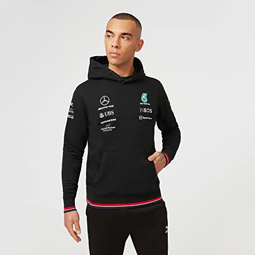 Sudadera con capucha Mercedes AMG Petronas Formula One Team de color negro 3