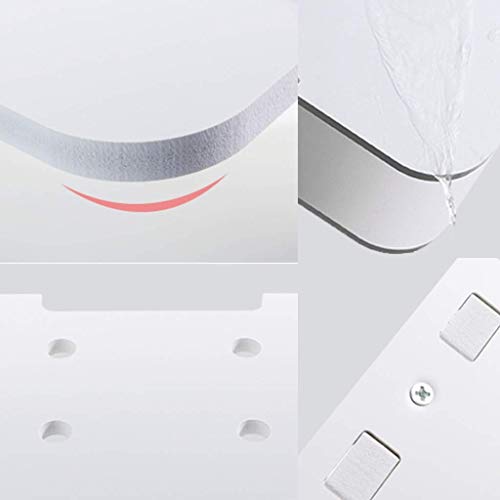 Estante de almacenamiento para router en cocina o dormitorio minimalista libre de cables 4