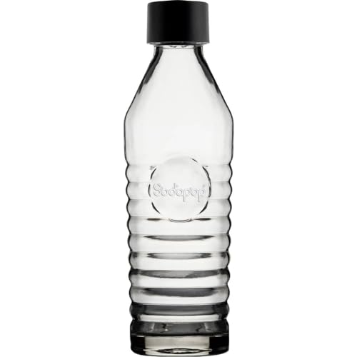 Sodapop Glaskaraffe - 850ml Fassungsvermögen - ausschließlich für den Sodapop Trinkwassersprudler Harold verwendbar