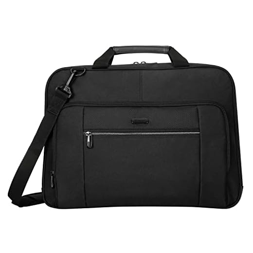 Targus 15.6" Classic Commuter Business Briefcase, Black (TBT936GL)