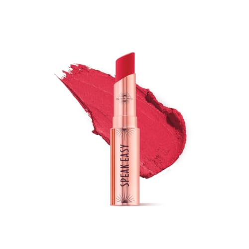 Bellamianta Speak Easy Lipstick Collection, 9 Romantic Shades, Cocoa Butter and Jojoba Oil Enriched, 3g, Long-lasting Transfer-Resistant Formula, Moisturising Cream Finish (Pulse Racer)