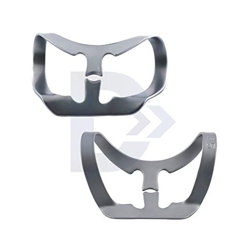 6Pcs Dental Rubber Dam Clamps Brinker Tissue Retractors Universal Bicuspids Premolar Hygienic Endodontics