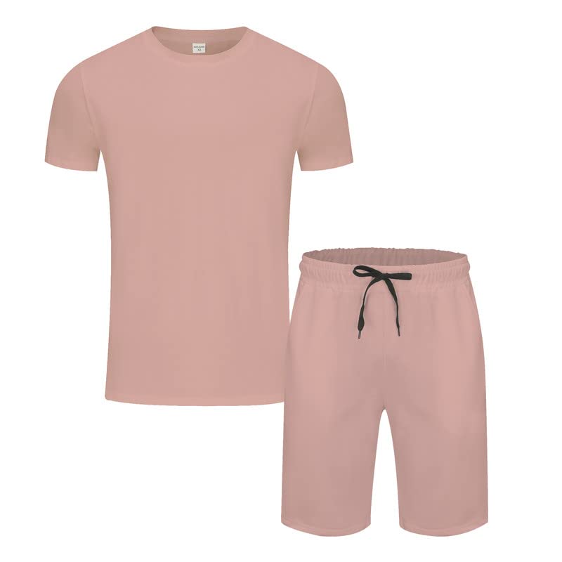 Ensemble d'été rose pour homme parfait pour vos footings matinaux et moments de détente - 2