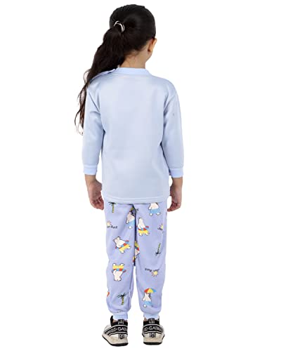 Image of AHHAAAA Kids Clothing Set Sweatshirt and Pyjama for Baby Girls and Boys D22