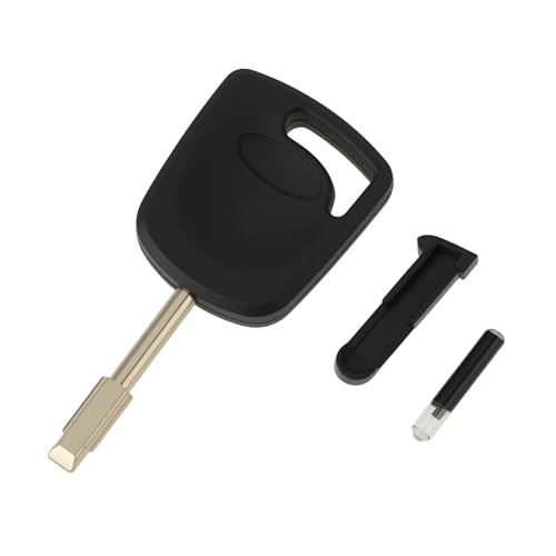 EMSea Clé de Rechange Compatible avec Ford Focus Fiesta Mondeo Escort Ka Et Transit avec Transpondeurs 4D60