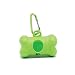 EcoJeannie Dog Poop Bag Dispenser with Stainless Steel Carabiner Clip (PB0007)- Dog Waste Poopbags Holder