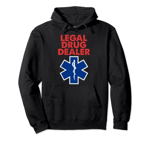 Lustiges EMS Geschenk Star of Life EMT Humor Design Pullover Hoodie