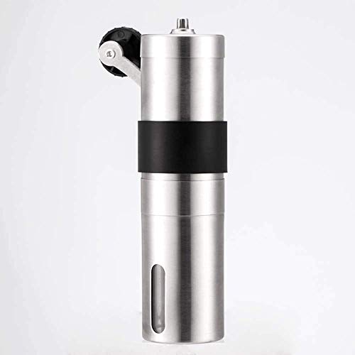 Cafeteras Mini Molinillo de café Máquina de café Manual de Acero Inoxidable Molinillo de Pimienta para batir a Mano… - Imagen 3