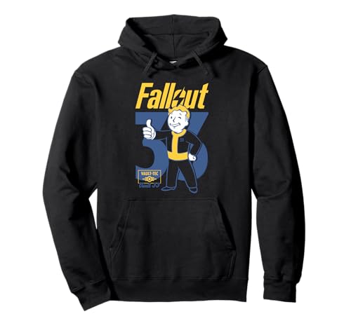 Fallout TV Series 33 Vault Boy Pose Felpa con Cappuccio