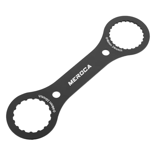 Fuchooky Herramienta de extracción del Soporte del Fondo de la Bicicleta de Aluminio para el cigüeñal de la Bicicleta de montaña BB44 BB46 Eje Hueco Llave sin Deslizamiento GXP Dub