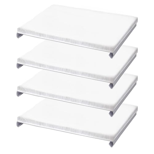 4pcs Paint Edger Replacement Pads, Painting Edger Tool for Walls Nylon Pad Refills for Edger Accessories for Corner Painter & Trim Painting Tool