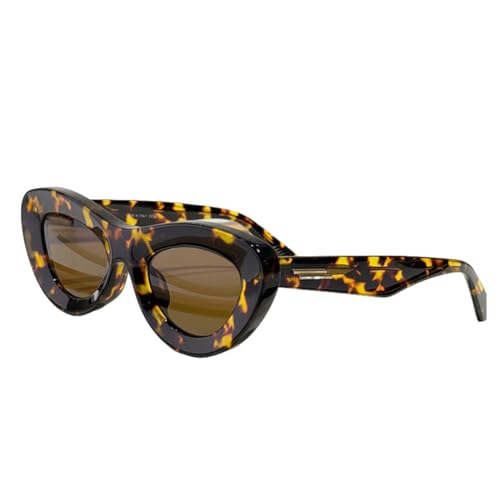 Lunettes de soleil œil de chat anti éblouissement monture épaisse en acétate rigide