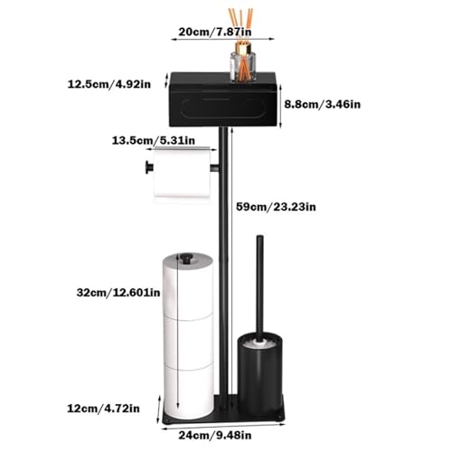 Lista de Portarrollos de pie para papel higiénico que Puedes Comprar On-line. 23 Imagen adicional