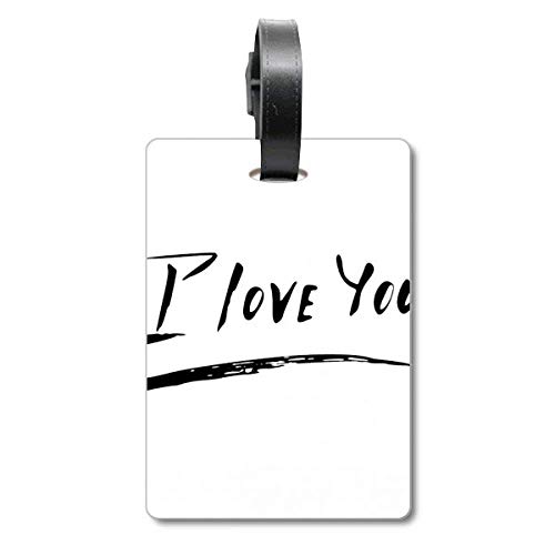 Étiquette de sac I Love You idée cadeau Saint Valentin originale