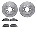 Dynamic Friction Company Front Brake Rotors with 5000 Advanced Brake Pads 6502-59130