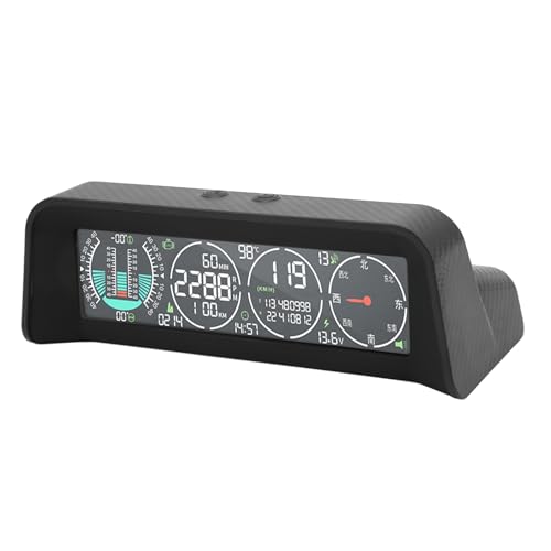Pantalla Inteligente GPS OBD HUD Multifuncional con Monitor de Brillo Ajustable Anti-Reflejo