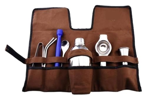 Set coctelera de 550 ml con kit bartender portátil miniatura 1