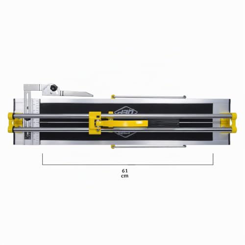 Cortador de azulejos manual de 61 cm QEP 10630 con rueda de tungsteno 5