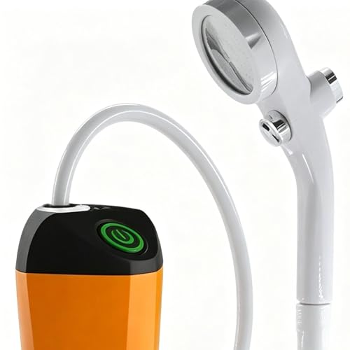 Douche de camping pour laver le sable et la boue avec pulvérisateur étanche portable - 6