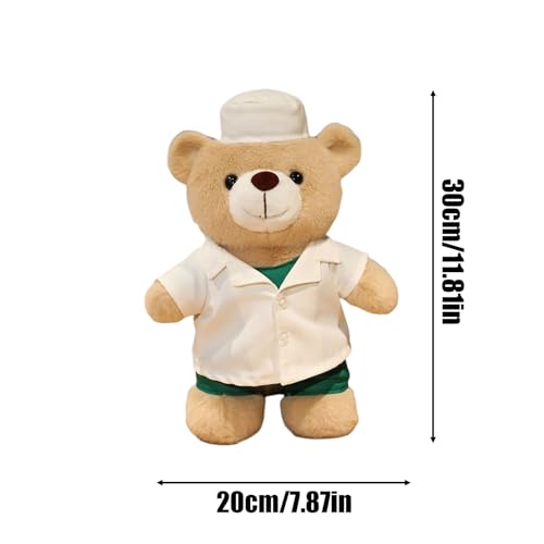 Ours en peluche infirmière pour décorer votre bureau médical