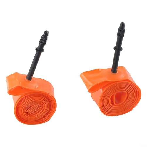 Tubo interior para bicicleta de carretera 700x18-32C para válvula Presta, 28g ultraligero, para TPV, con FV45/65/85mm, paquete de 2 (45 mm)