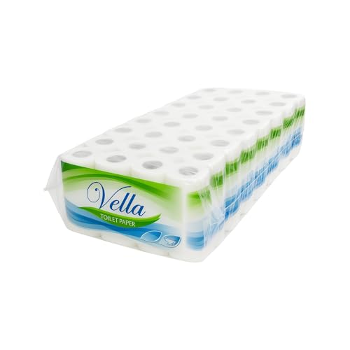 Toilettenpapier 64 Rollen 3-lagig 150 Blatt weich parfümfrei XXL