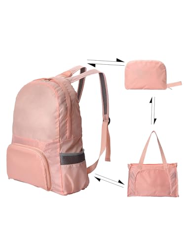 Image of Cortina Lightweight Dual-Use Backpack, Hiking Backpack Waterproof Folding Small Backpack Packable Travel Camping Outdoor Daypack