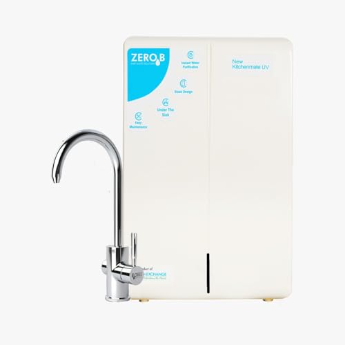 Image of Zero B New Kitchenmate UV Under the Sink Water Purifier | Under Counter Instant Purification | 4 Stage | 1 LPM Flow Rate | Sleek and Compact Design | Ideal for Modular Home Kitchens & Offices