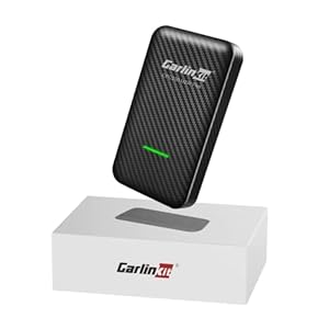 Carlinkit 3.0 Draadloze CarPlay Adapter voor Fabrieksbedrade CarPlay Voertuigen, Rode UI Interface Upgrade, Compatibel…