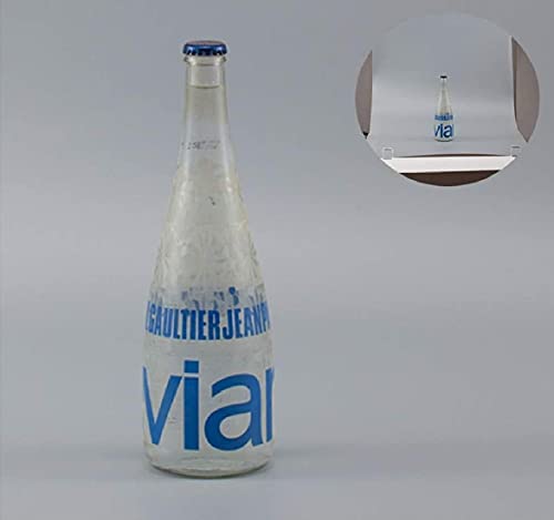 Royalkart 4.5ft x 2.2ft Premium PVC Backdrops for Photography Waterproof | Flatlay Photography Backdrops for Product Photoshoots (Grey)