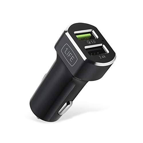 1Life USB-autolader PA: dubbele USB-auto.