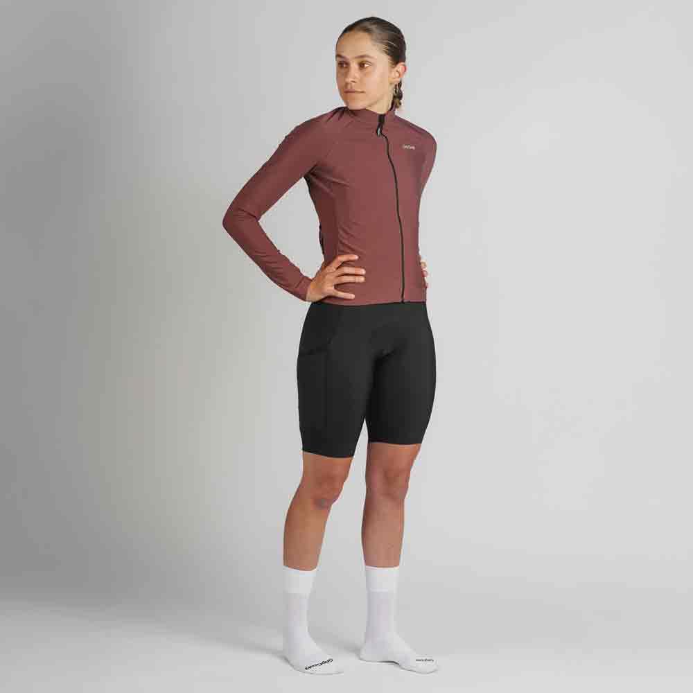 GripGrab PACR - Maillot de Ciclismo para Mujer, Manga Larga, térmico, para Ciclismo de montaña, de Manga Larga