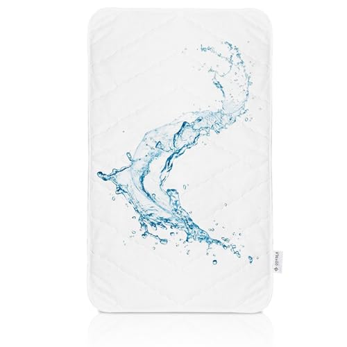 GOYSILA - Protector Colchon Minicuna Chicco Next 2 Me 50x80 Cubrecolchon Cuna Bebe Capazo Funda Protectora Absorbente Impermeable Hipoalergénica Transpirable Silenciosa Suave Lavable a Máquina