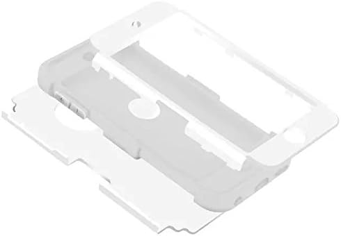 Case for iPod Touch 2019 iPod 5 6 7 Case, Dual Layered 3 in 1 Hard PC Case + Silicone Shockproof Heavy Duty High Impact Armor Hard Case Cover for Apple iPod Touch 5th 6th 7th Generation (White+Gray)