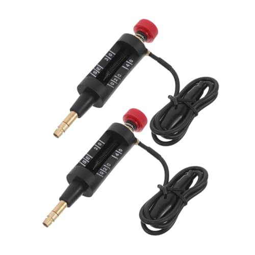 STOBAZA 2 Pezzi Tester per Candele Auto con Display Digitale Strumento Portatile per Diagnosi Rapida Bobine Accensione Rilevatore Scintilla Wireless per Motori Auto e Suv