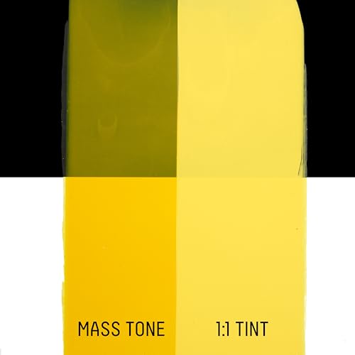 Image of Liquitex BASICS Acrylic Fluid Paint, 118ml (4-oz) Bottle, Cadmium Yellow Medium Hue