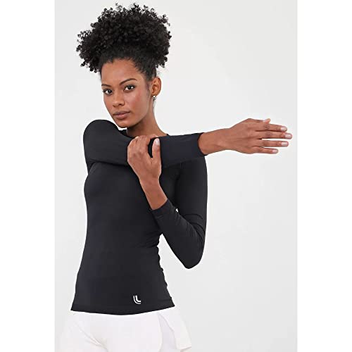 Camiseta,Térmica,Lupo,feminino,Preta ,P