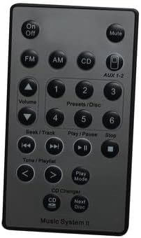 Remote Control Replaced for Bose CD-2000 CD-3000 Acoustic Wave Music System-ii image 3