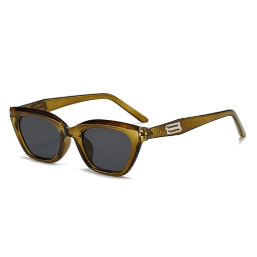 Lunettes de soleil œil de chat vintage finitions soignées protection UV400