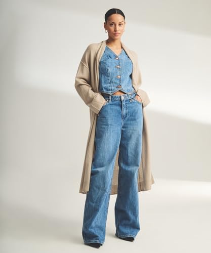 Women's Lightweight Reversible Cashmere Shawl Duster2